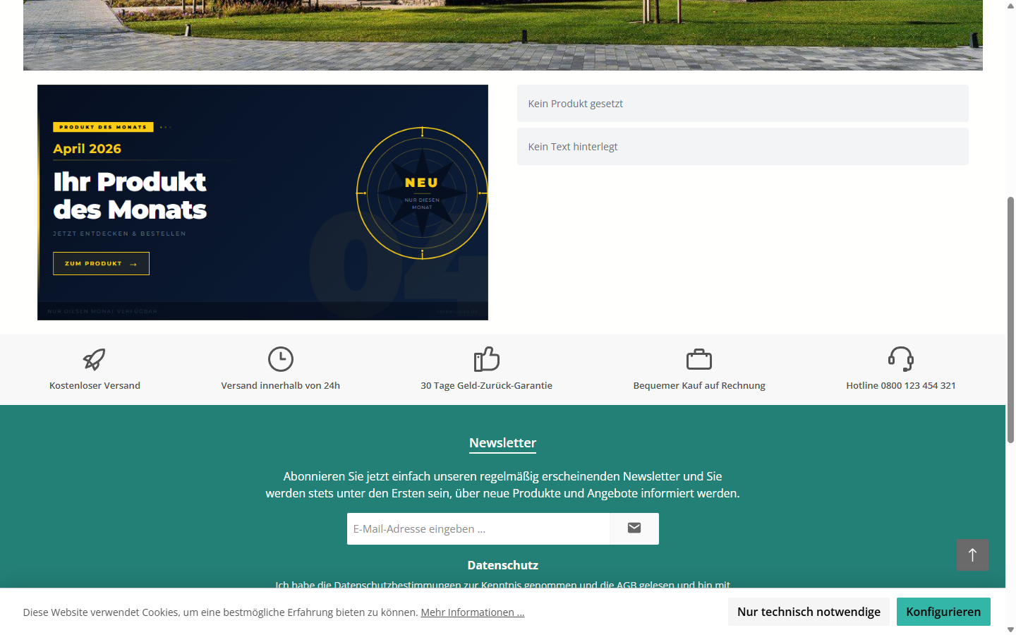 Cerberus Produkt des Monats — Screenshot 1